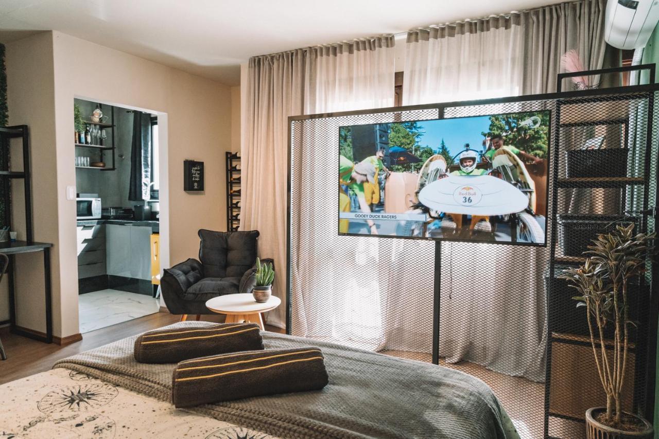 Apartmán Lindo Studio Na Serra Gaucha Bento Gonçalves Exteriér fotografie